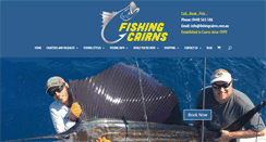 Desktop Screenshot of fishingcairns.com.au